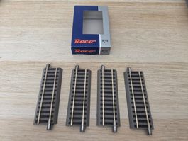 Roco 4 x 61113 Gerades gleis H0