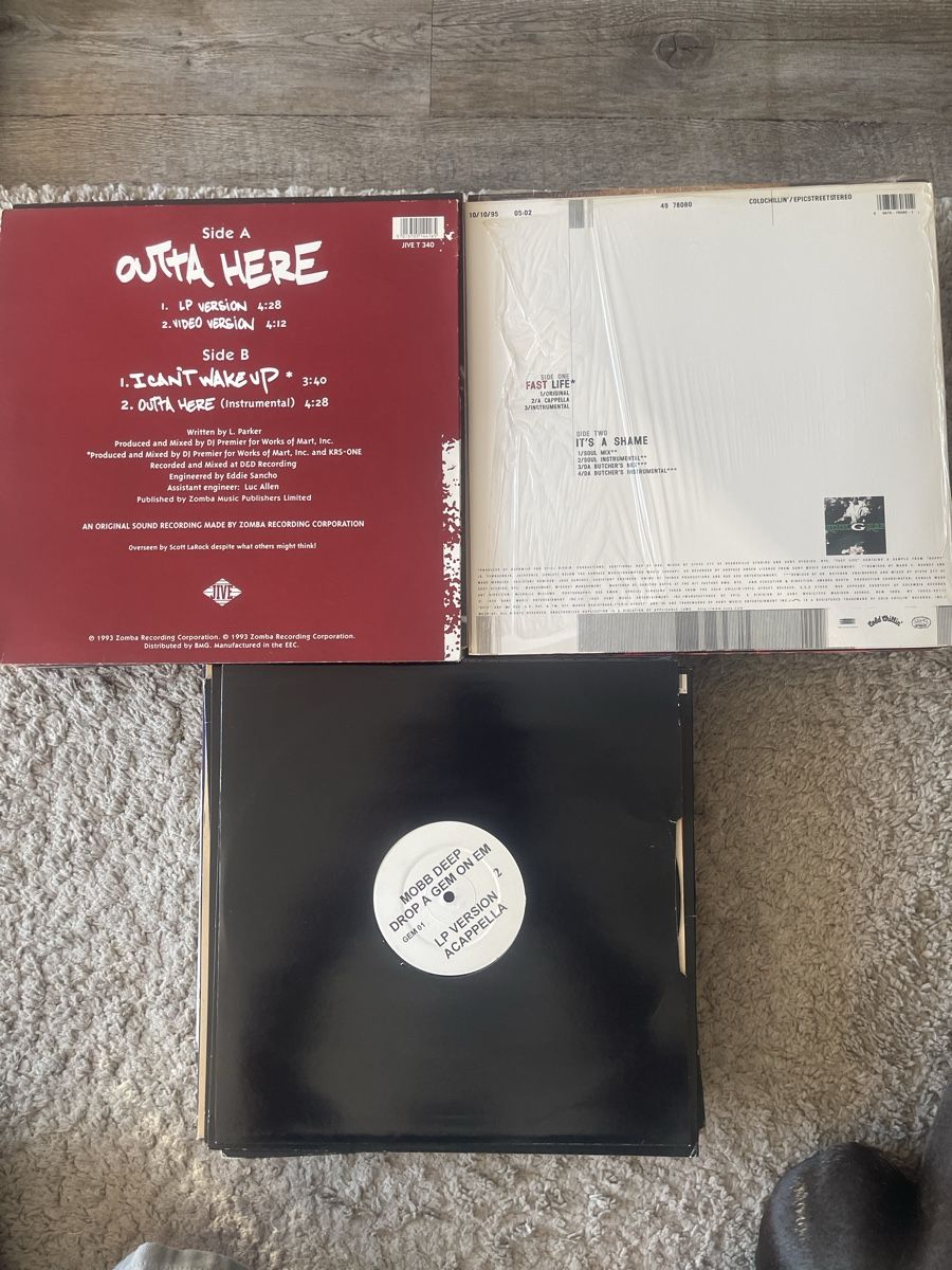 Dischi in vinile: 3 x US Hiphop Maxis / Paket 12 – Nuovo (secondo la descrizione) da Dagmersellen venduto da stonefinger 1