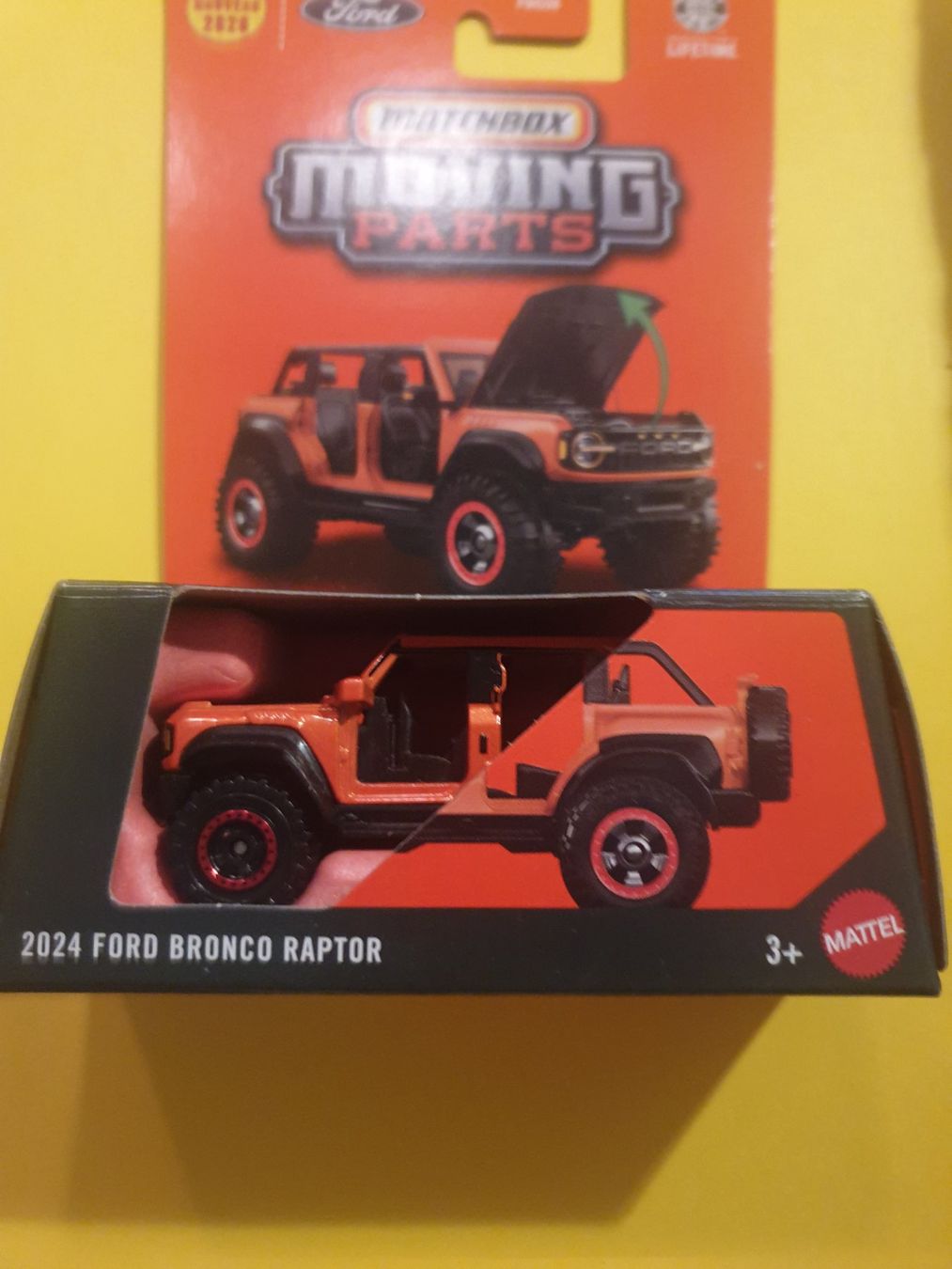 Matchbox Modellini d'auto: Matchbox 2024 FORD BRONCO RAPTOR – Nuovo e nell'imballaggio originale da Oftringen venduto da Rotor 1