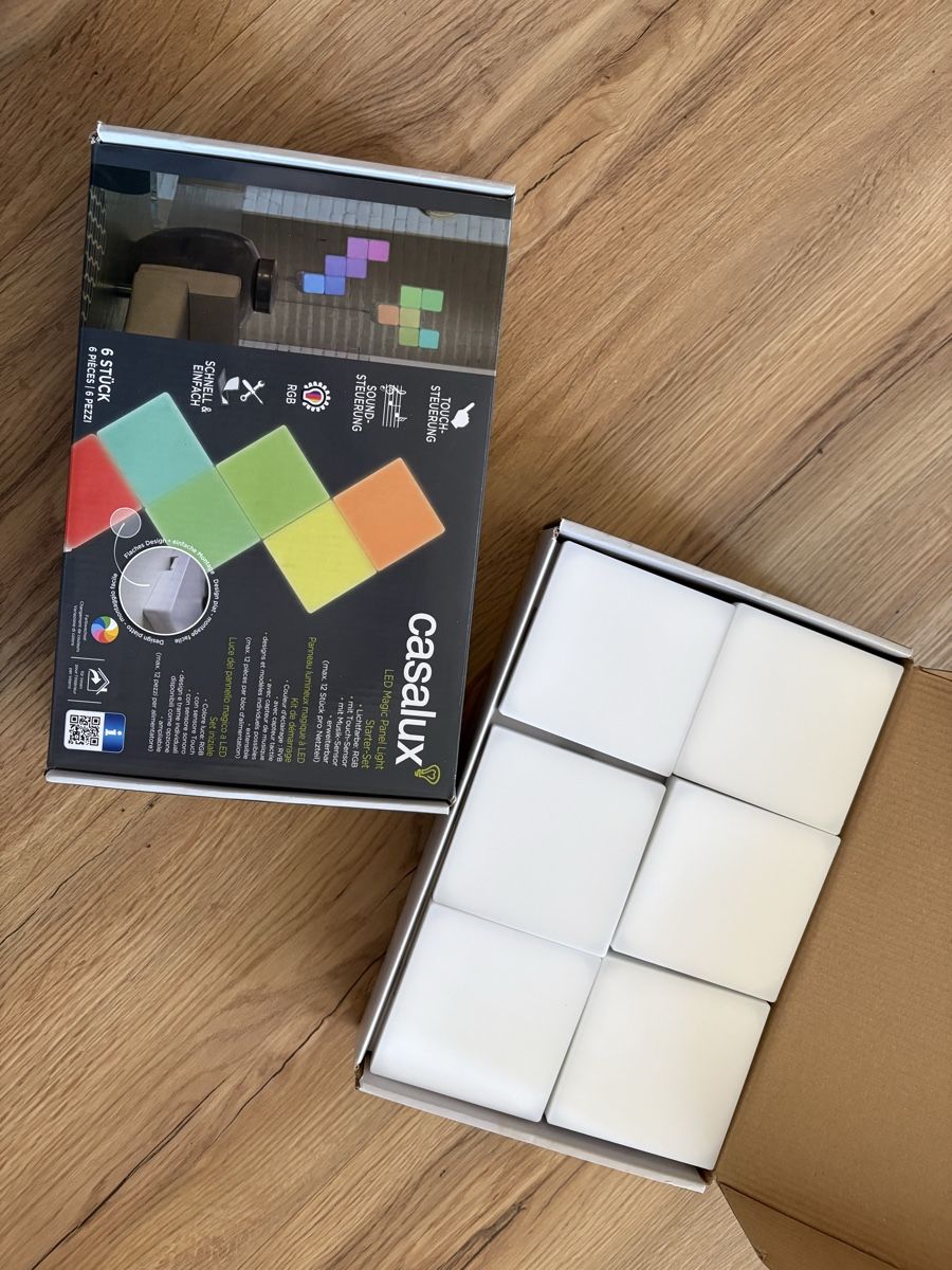 Lampade: Casalux LED Magic Panel Light / Tetrislampe – Nuovo e nell'imballaggio originale da Allschwil venduto da len_95wq