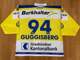 ORIGINAL HC DAVOS # 94 GUGGISBERG TRIKOT 2003/04 HCD XL