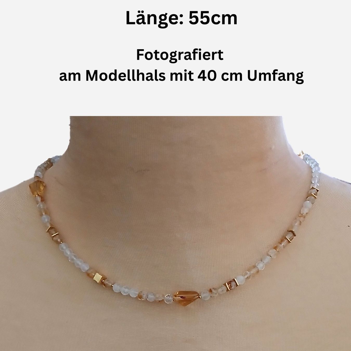Catenine: 2in1 Citrin Halskette ODER Armband   Emarra – Nuovo e nell'imballaggio originale da Gossau SG venduto da Seravi1988 4