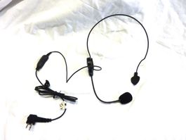 Nackenbügel Headset mit Inline PTT zu Motorola Handfunk