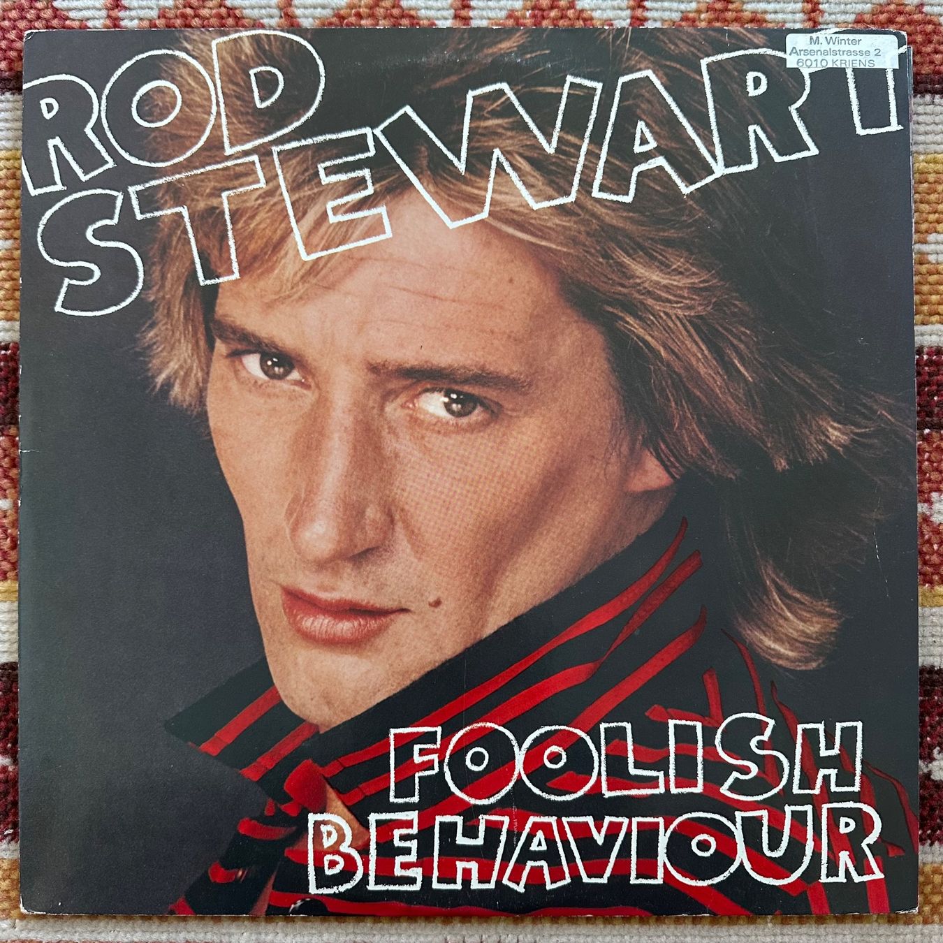 Dischi in vinile: LP - Rod Stewart – Foolish Behaviour – Usato da Breganzona venduto da Onairda75