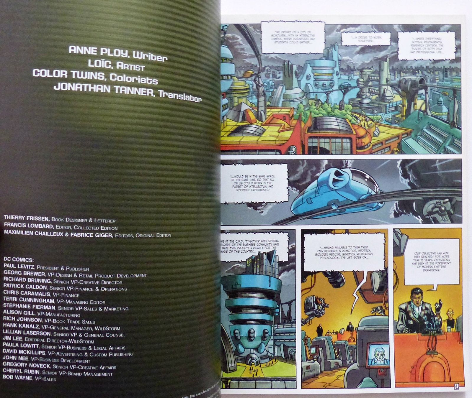 Fumetti: TRANSGENESIS 2029 & 2025 PREQUEL DC HUMANOIDS 2004-5 – Usato da Lugano venduto da YouWantUS 3