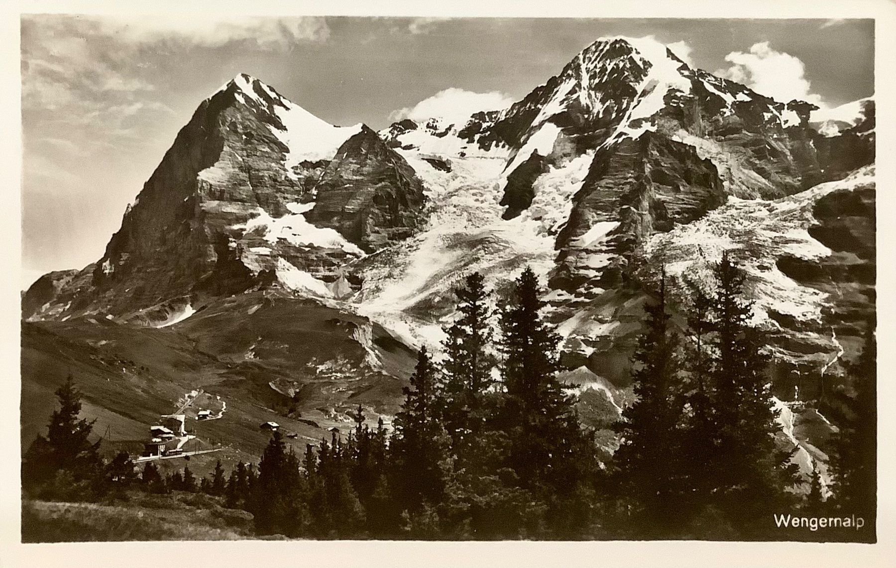 Cartoline postali: WENGERNALP - Berner Oberland – Usato da Root venduto da ENGLAND-TREASURES 1