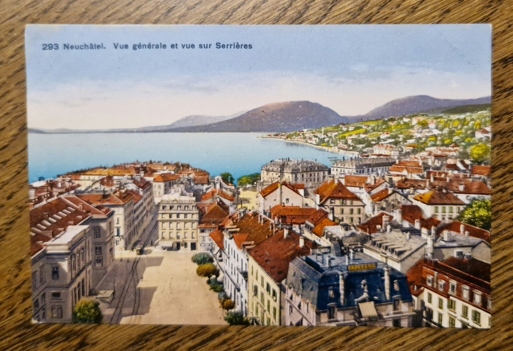 Cartes postales: Neuchâtel vue générale – D'occasion à Ebikon par Donar50