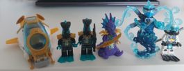 Lega Ninjago 71754 Water Dragon Minifigs