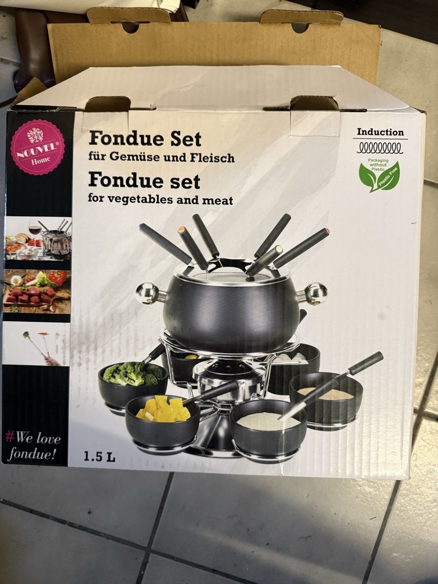 Pfannen: Fondue set neu – Neu (gemäss Beschreibung) aus Opfikon von mak_dcq5