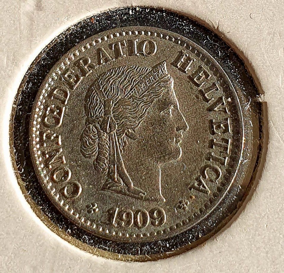 Tutti le monete: 5 Rp.1909 – Usato da Egerkingen venduto da Acc1
