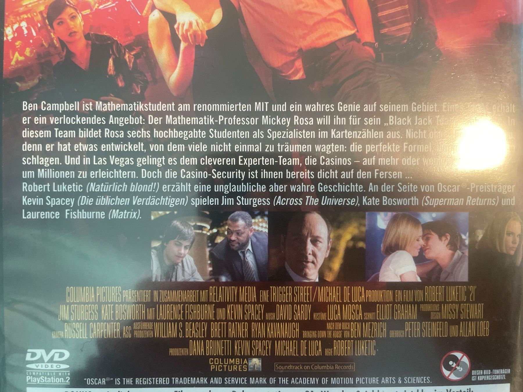 Tutti i DVDs: 21, clever zocken mit Kevin Spacy – Usato da Winterthur venduto da machmaschine 2