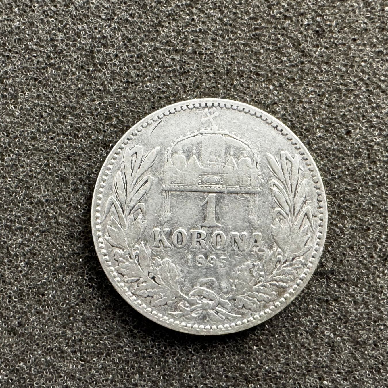 Alle Münzen: 1 Krone Silber Österreich Ungarn 1895 – Gebraucht aus Reitnau von tb-muenzen