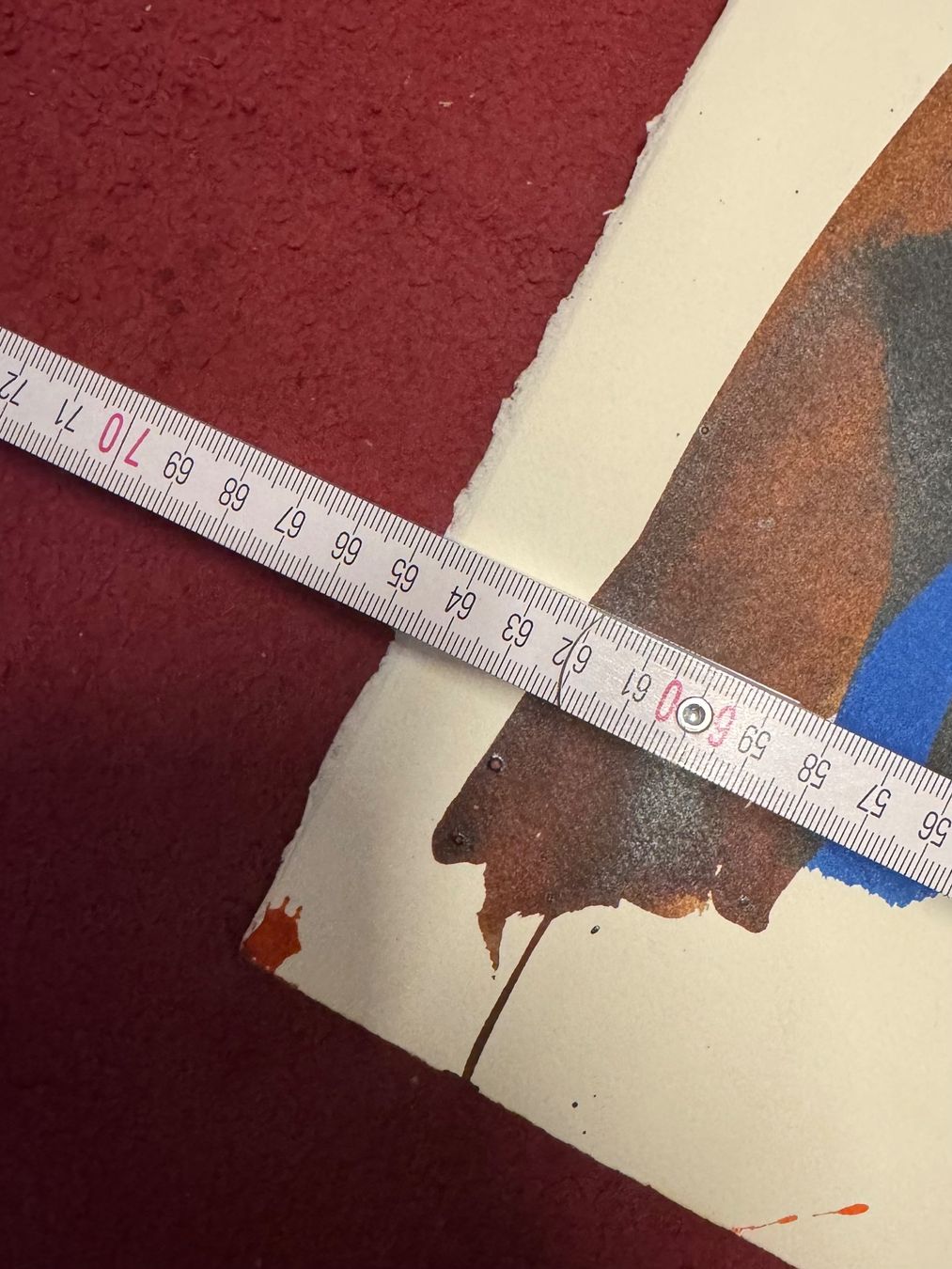 Gemälde: Aquarell Hand signiert Bild – Gebraucht aus Schlieren von Freundlich02 5