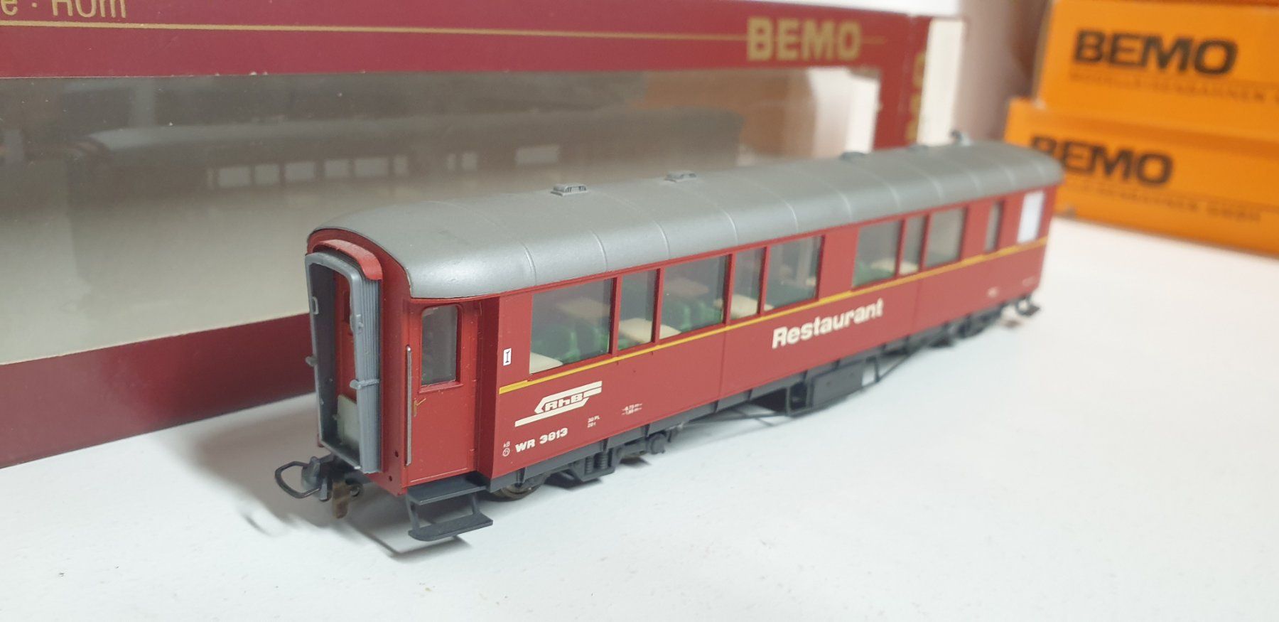 Bemo Modelleisenbahnen: Bemo RhB  Restaurant  wr 3813 – Gebraucht aus Neuenhof von ludovicco 5