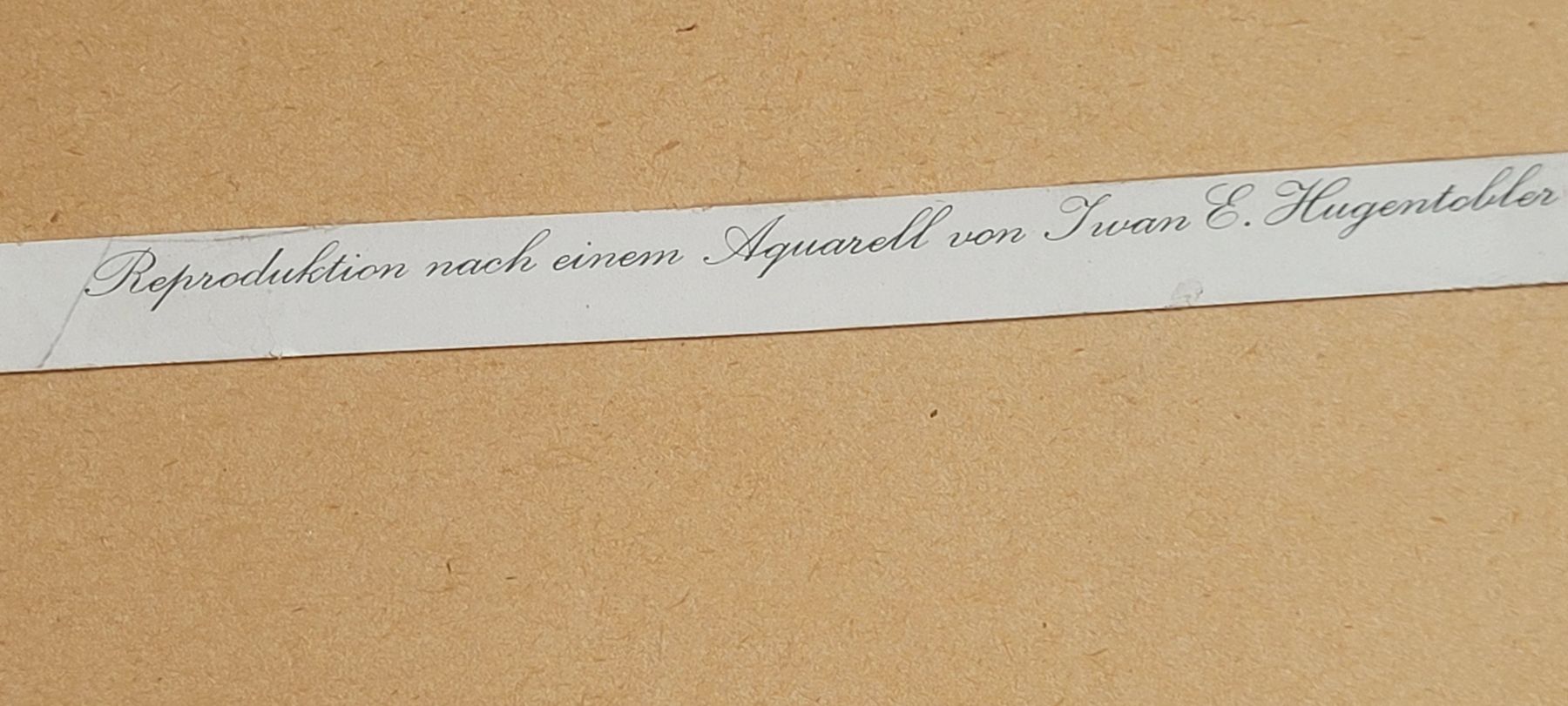 Foto & Immagini: Bild von Ivan.E.Hugentobler 1956 – Usato da Mönchaltorf venduto da Joka013 3