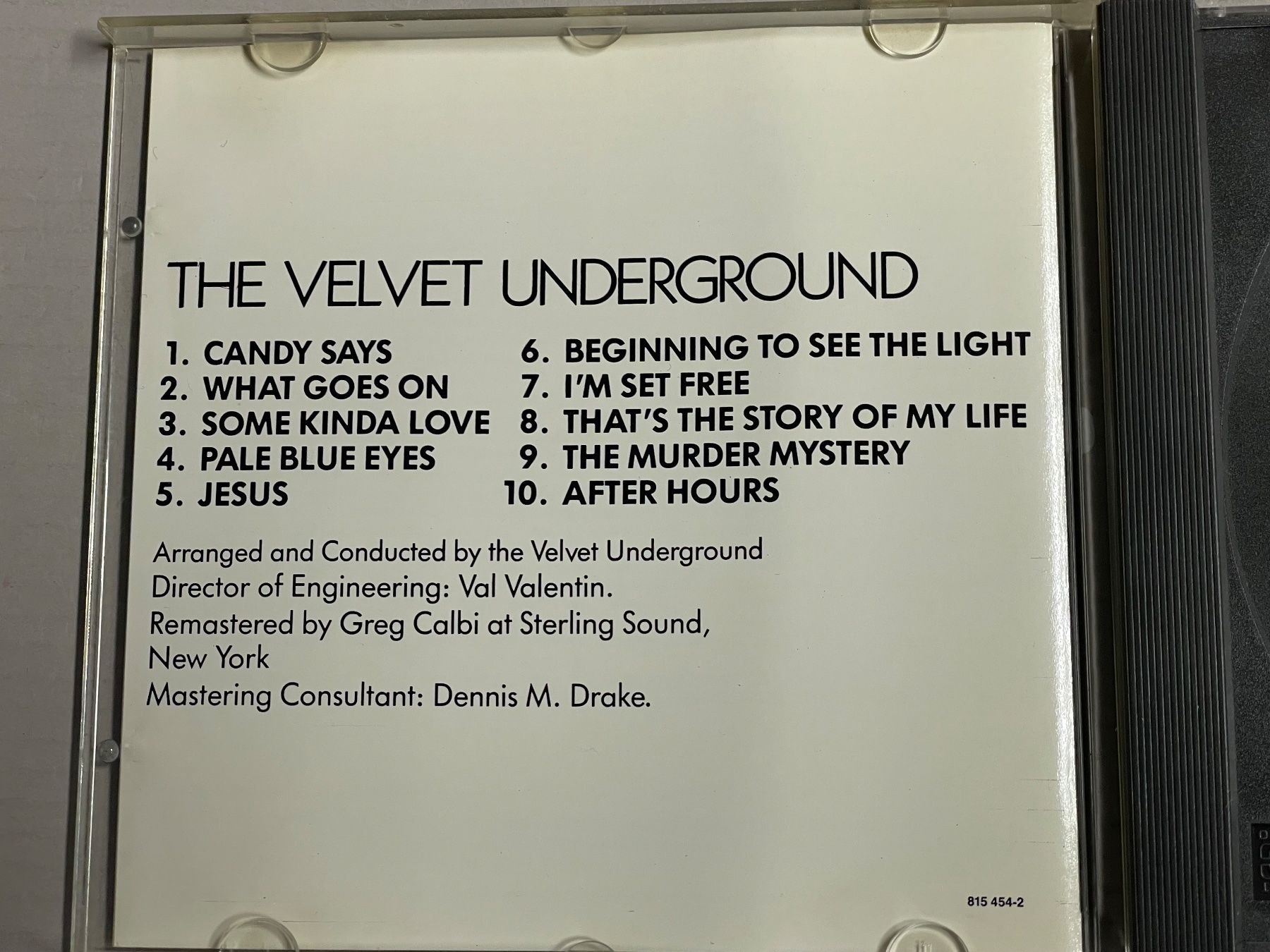CD: The Velvet Underground – Usato da Muri b. Bern venduto da AdidasCollector 3