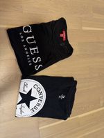 Guess und Converse Shirt, Kleiderpaket XS