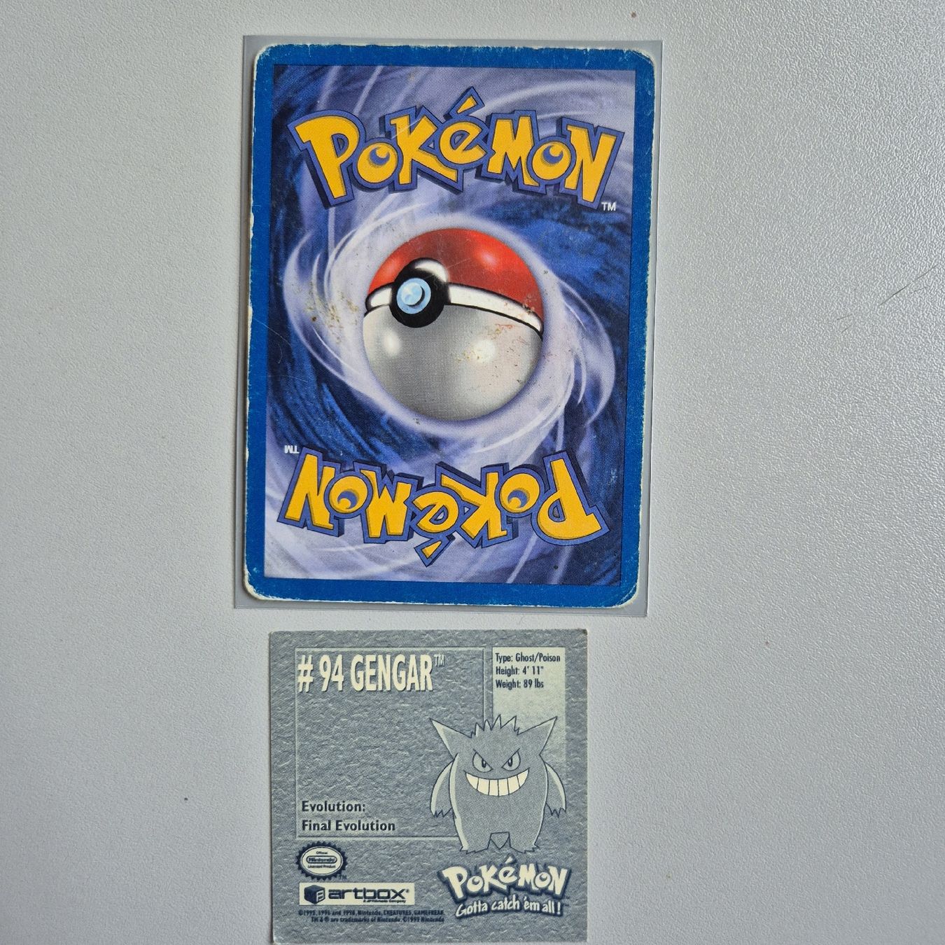 Pokémon Sammelbilder & Trading cards: Gengar 1 edition fossil 1 st Gengar DE – Gebraucht aus Ursy von RetroBebar777 2