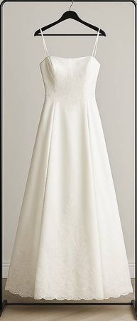 Stilvolles und Zeitloses Brautkleid - Grösse S