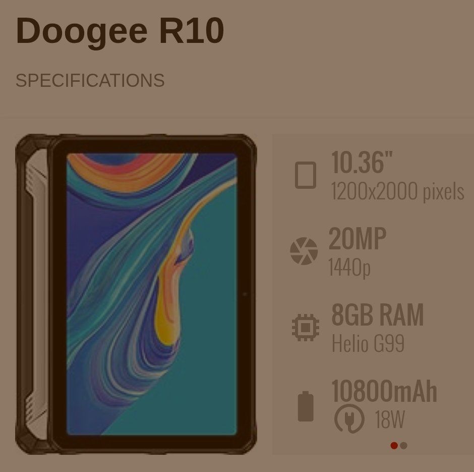 Tablettes PC: Tablet R10 128GB – D'occasion à Wetzikon ZH par Elos34 1