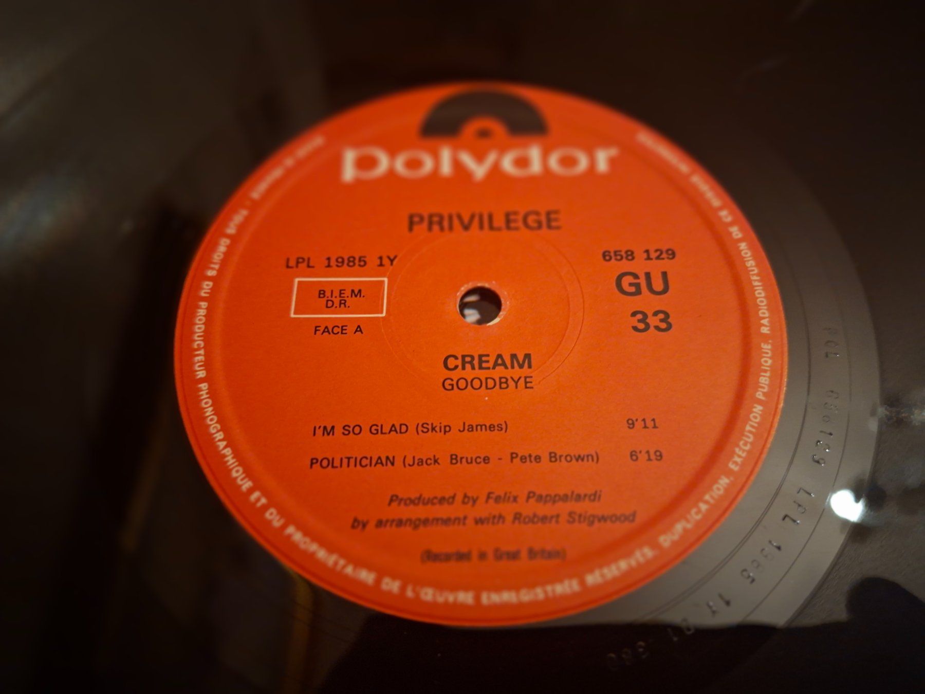 Schallplatten: Rock LP - Goodbye - Cream – Gebraucht aus Bernex von Wannabehasbeen01 2