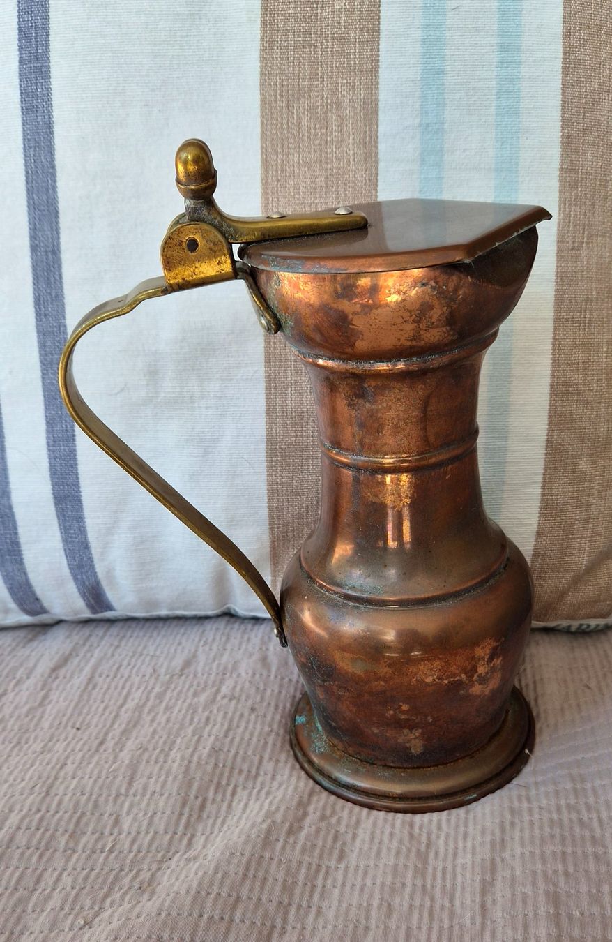 Caraffe: Channe en cuivre – Usato da Bouveret venduto da lagartha