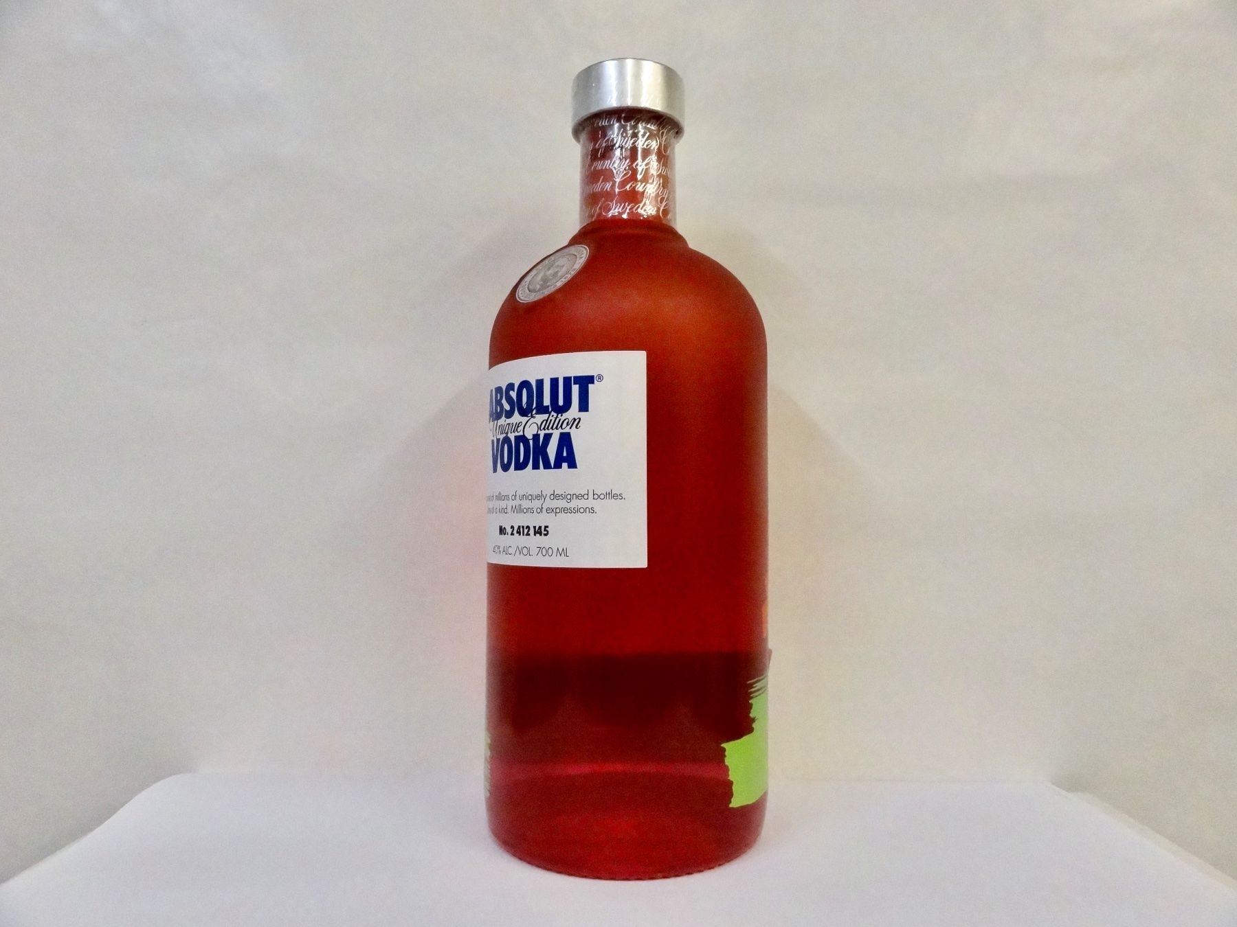 Absolut Vodka Bevande alcoliche: 1 x ABSOLUT VODKA ABSOLUT UNIQUE Edition 2012 – Nuovo e nell'imballaggio originale da Kerzers venduto da zimmergruen 3