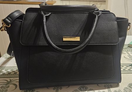 Handtasche schwarz Marke Anna Field guter Zustand