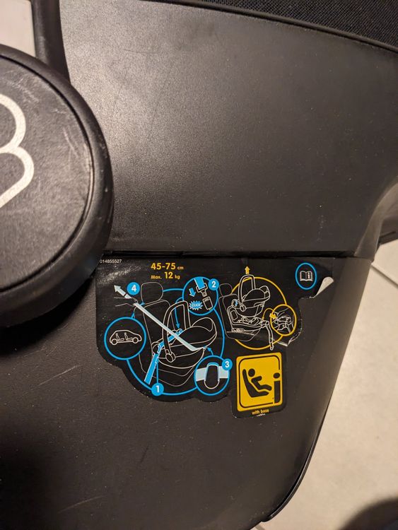 Maxi-Cosi Sièges auto: Maxi Cosi Babyschale, Pebble Plus, Schwarz Top Zustand! – D'occasion à Bülach par Dachs52 2