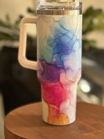 Thermobecher Edelstahl-Becher mit Henkel