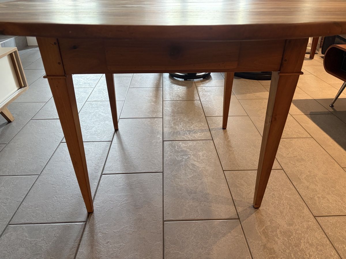 Tische: Beizentisch Bistrotisch Nussbaum Esstisch Biedermeier – Gebraucht aus Freienstein von Zippi007 6