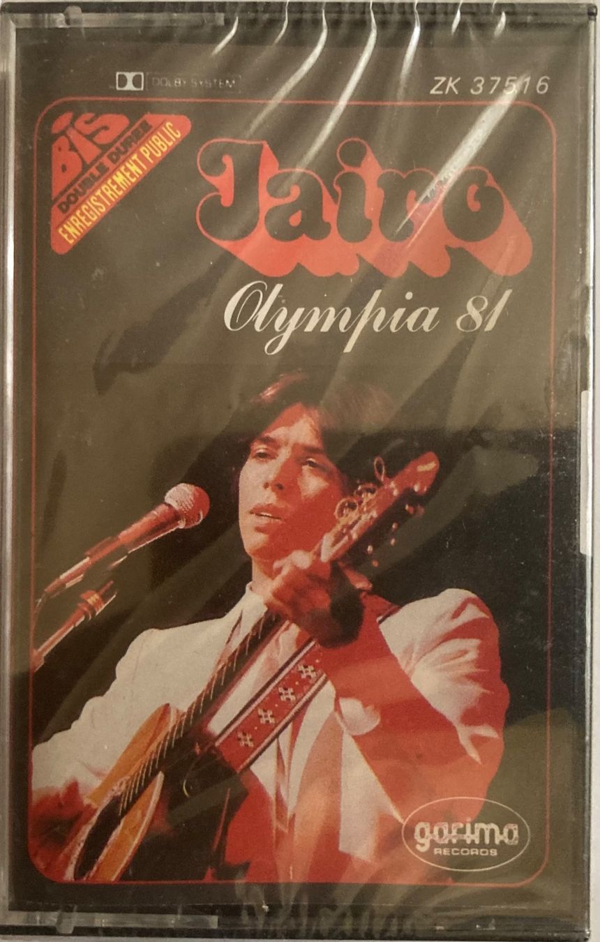 Musicassette: JAIRO - OLYMPIA 81 – Nuovo e nell'imballaggio originale da Poliez-Pittet venduto da Newtown-Records