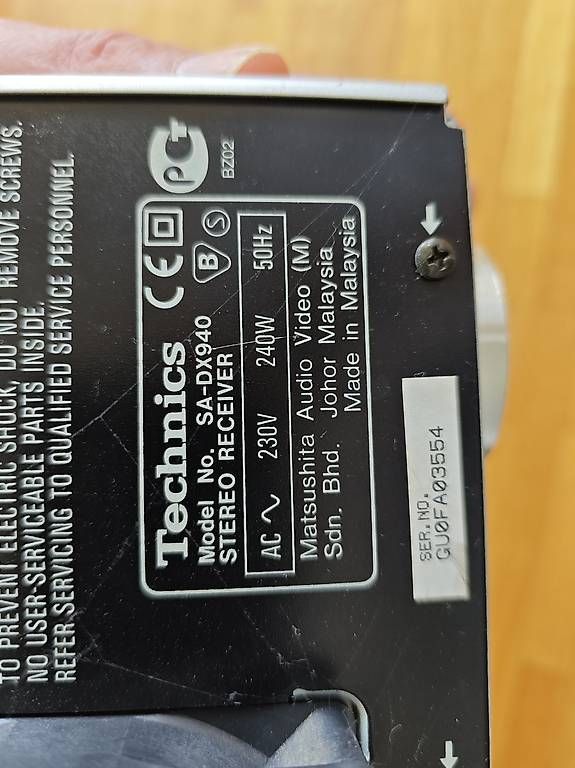 Ricevitori: Technics HiFi Stereo receiver SA-DX940 – Usato da St-Sulpice VD venduto da flowwolf7 2