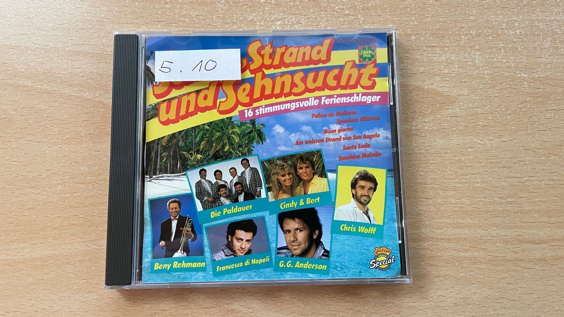CD: Sonne, Strand und Sehnsucht - ok – Usato da Glattfelden venduto da cybermaxx