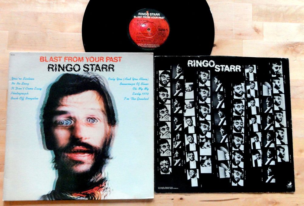 LP RINGO STARR blast from your past APPLE USA 1975 BEATLES (Gebraucht ...