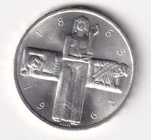 Gedenkmünze Rotes Kreuz 1963ss-vorz