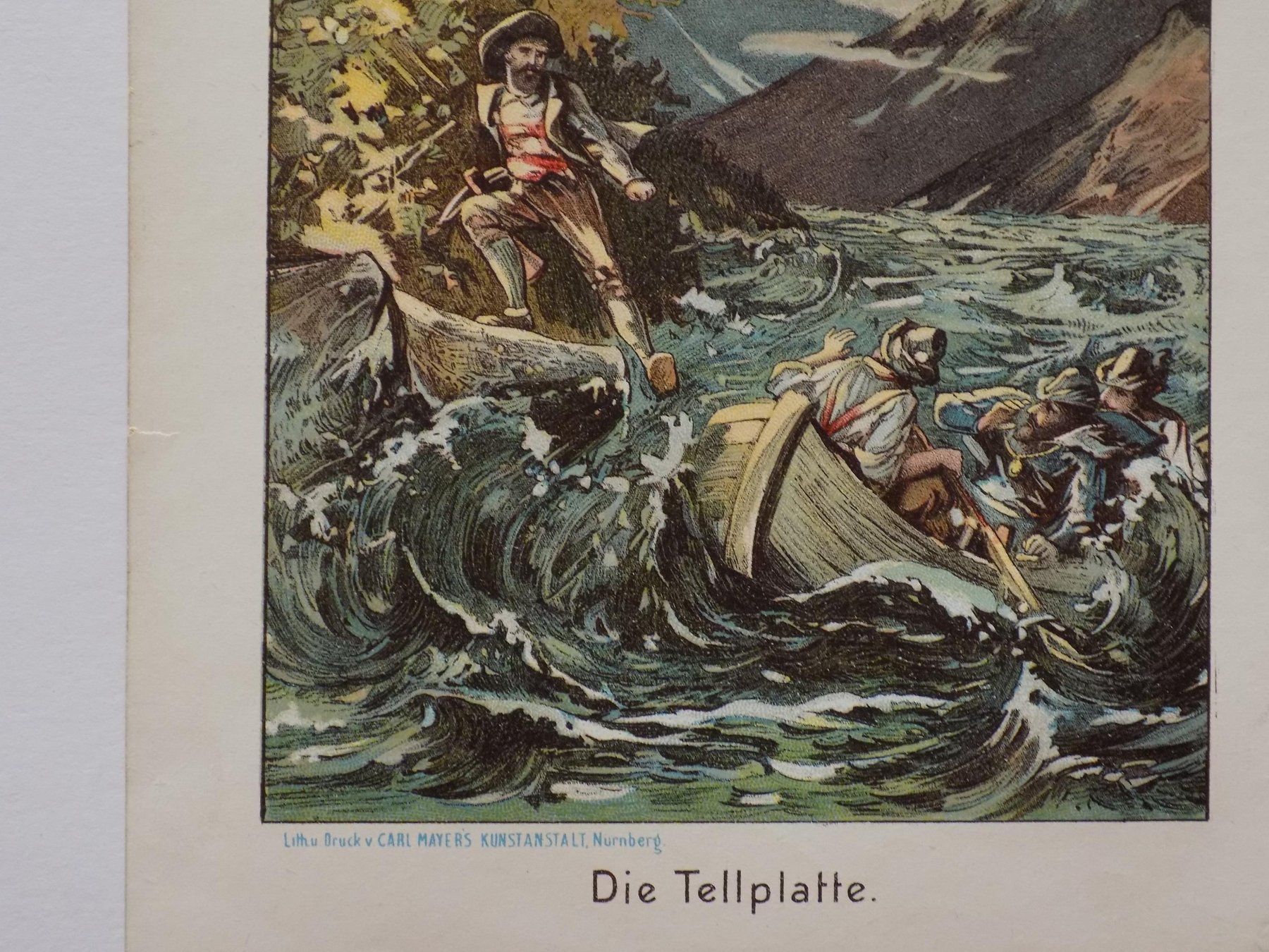Incisioni: Tellsplatte Vierwaldstättersee – Usato da Risch venduto da Antikfee 2