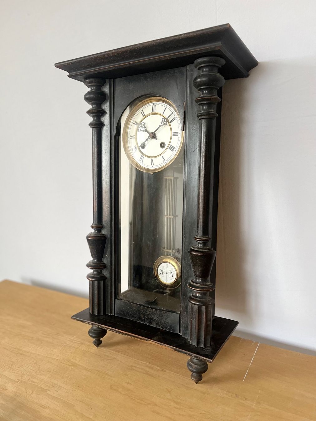 Orologi da terra & Orologi da parete: Horloge murale avec pendule – Usato da La Chaux-de-Fonds venduto da alu