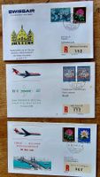 SWISSAIR 3 Erstflug Briefe 1965-66