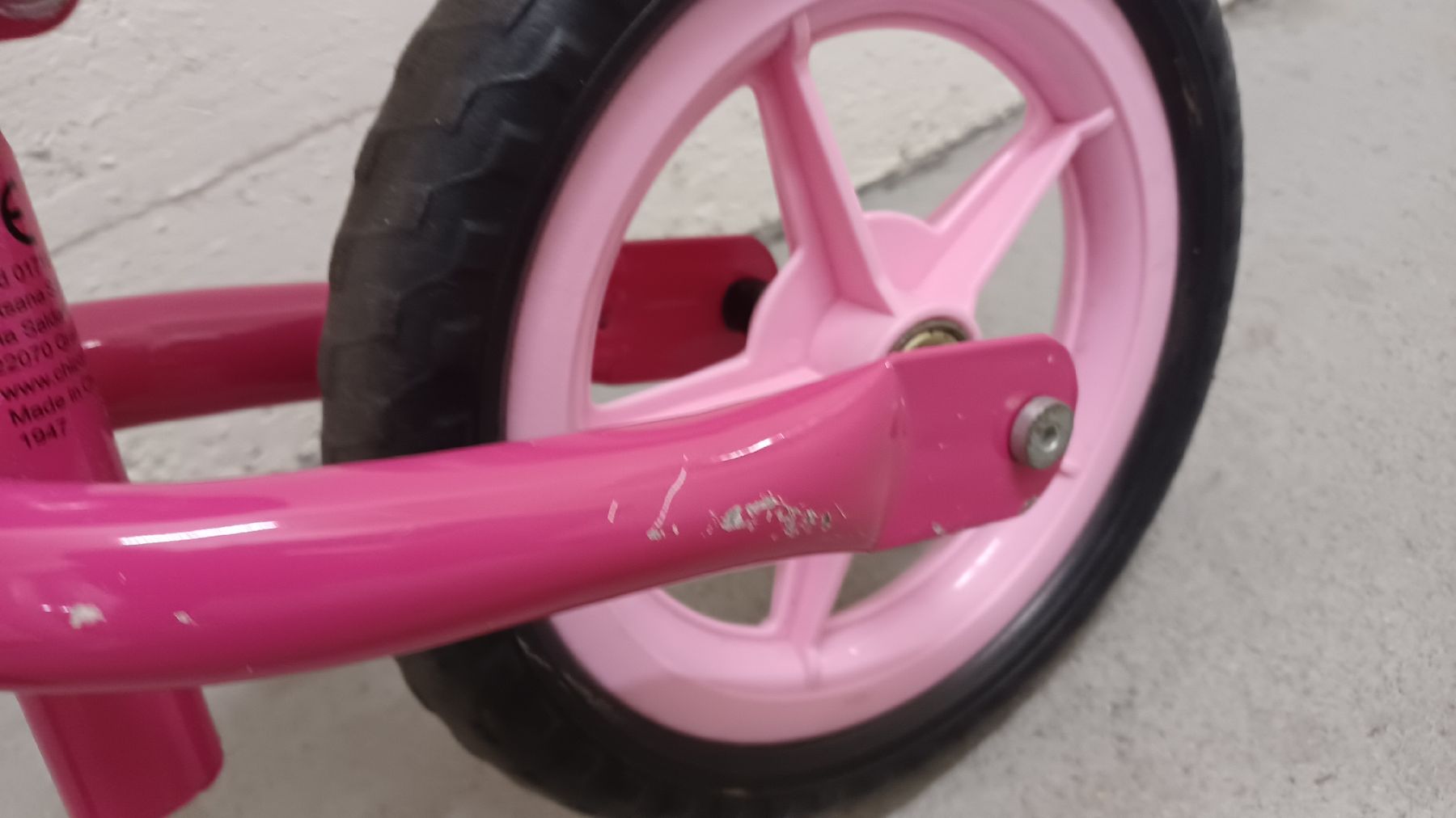 Chicco Fahrzeuge für Kinder: Chicco Laufrad Pink Arrow – Gebraucht aus Root von hei_v8g2 3