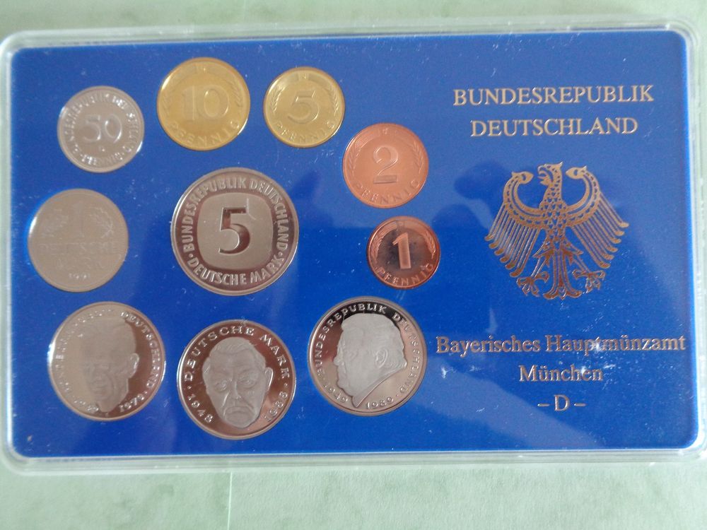 Deutsche Mark1991 Bayrisches Hauptmüntzamt München | Kaufen auf Ricardo