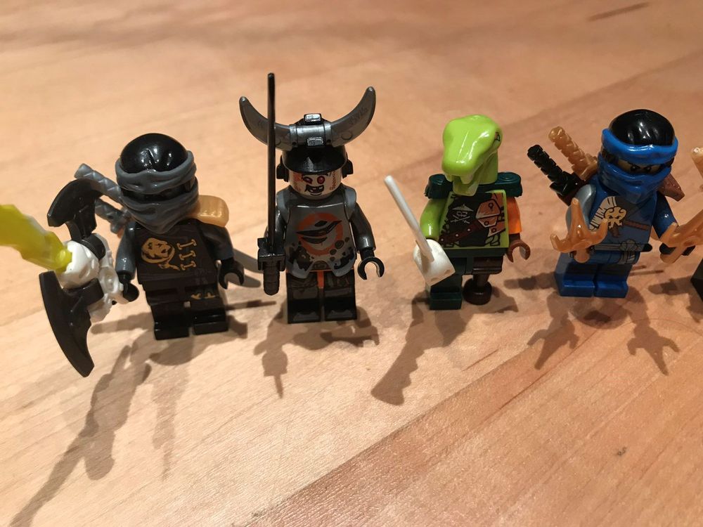 8 Ninjago Minifiguren Kai Jay Lloyd Cole Kaufen Auf Ricardo