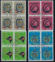 1980 Pro Patria Viererblocks    8140