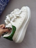 Alexander McQueen Sneaker weiss grün Grösse 36.5 neu