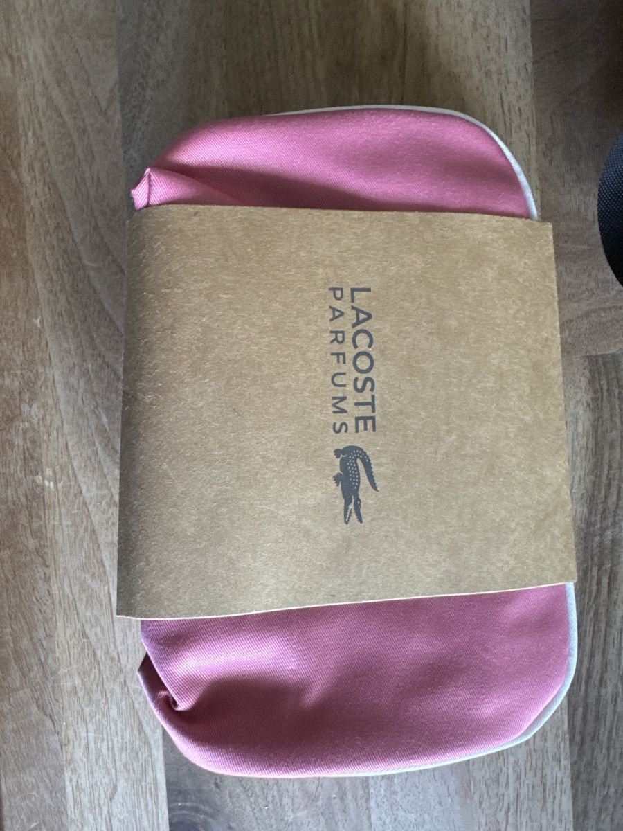 Lacoste Custodie per cosmetici: Lacoste Necessaire, Rosa, Neu – Nuovo e nell'imballaggio originale da Zürich venduto da Kia78