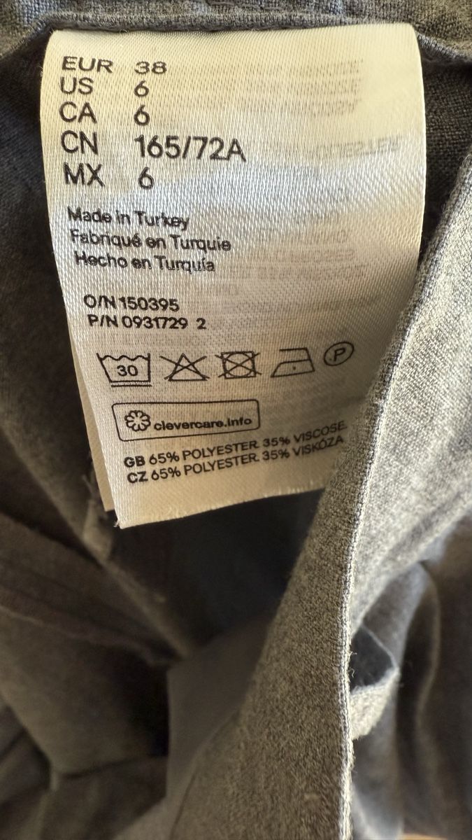 H&M Hosen: HM Trousers, wide leg, summer style, size medium – Gebraucht aus St-Gingolph von Ynatka 4