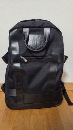 RARE / SAMMLERSTÜCK: Original TAG Heuer Rucksack – Schwarz –