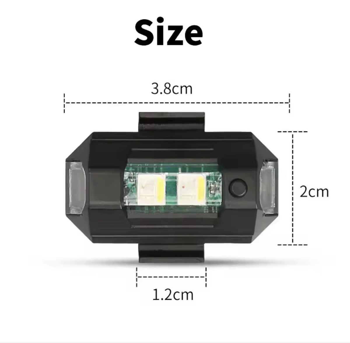Lampade: Mini luce/faretto a LED ricaricabile per moto e droni – Nuovo e nell'imballaggio originale da Genestrerio venduto da jon_68mf 3
