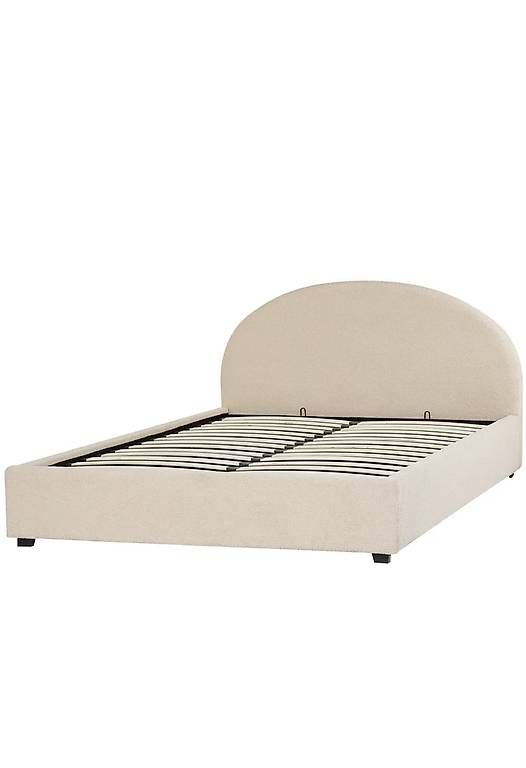 Beliani Letti: Lit Beliani laine bouclée 160x200 – Usato da Genève venduto da anj_9y2p 1