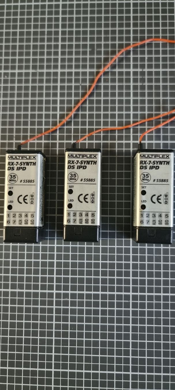 Multiplex Telecomando: 35Mhz Empfänger Synth – Usato da Bellach venduto da Super15 1